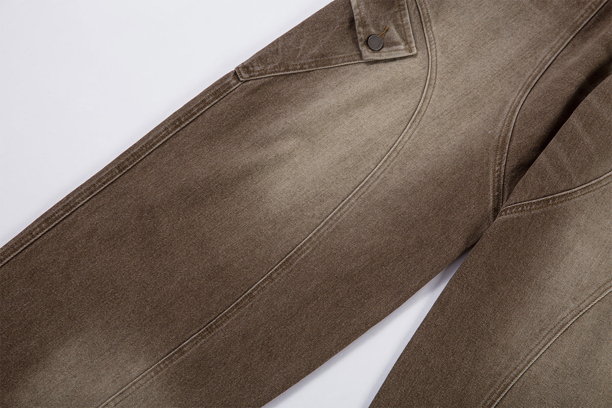 Vintage Washed Workwear | Barrel Jeans
