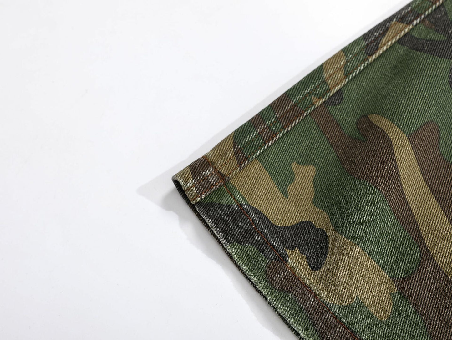 Ripped Camouflage Flared | Cargo Pants