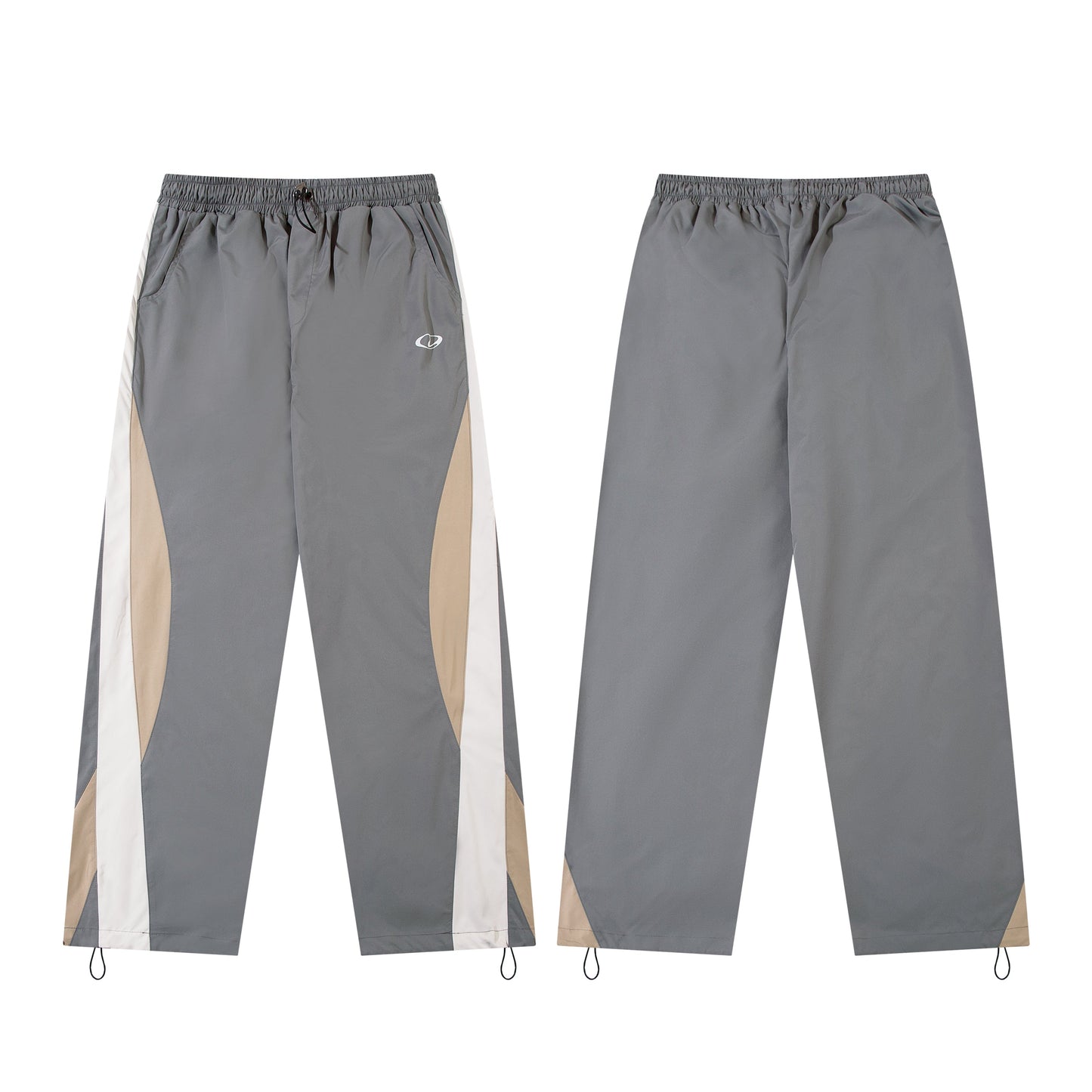Track Pants | Lightweight Colorblock Sport Bottoms