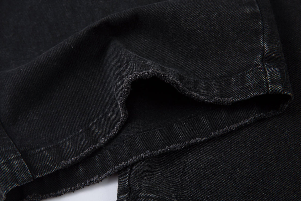 Distressed Multi-Pocket | Washed Jeans - OMYGOODS