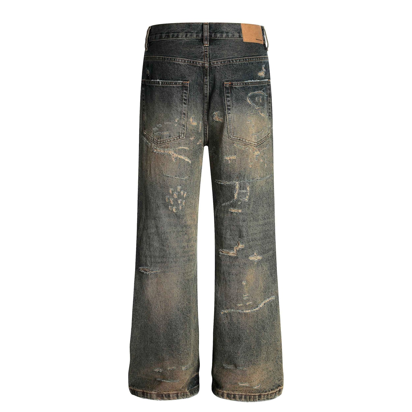 CLASSIC DISTRESSED DENIM