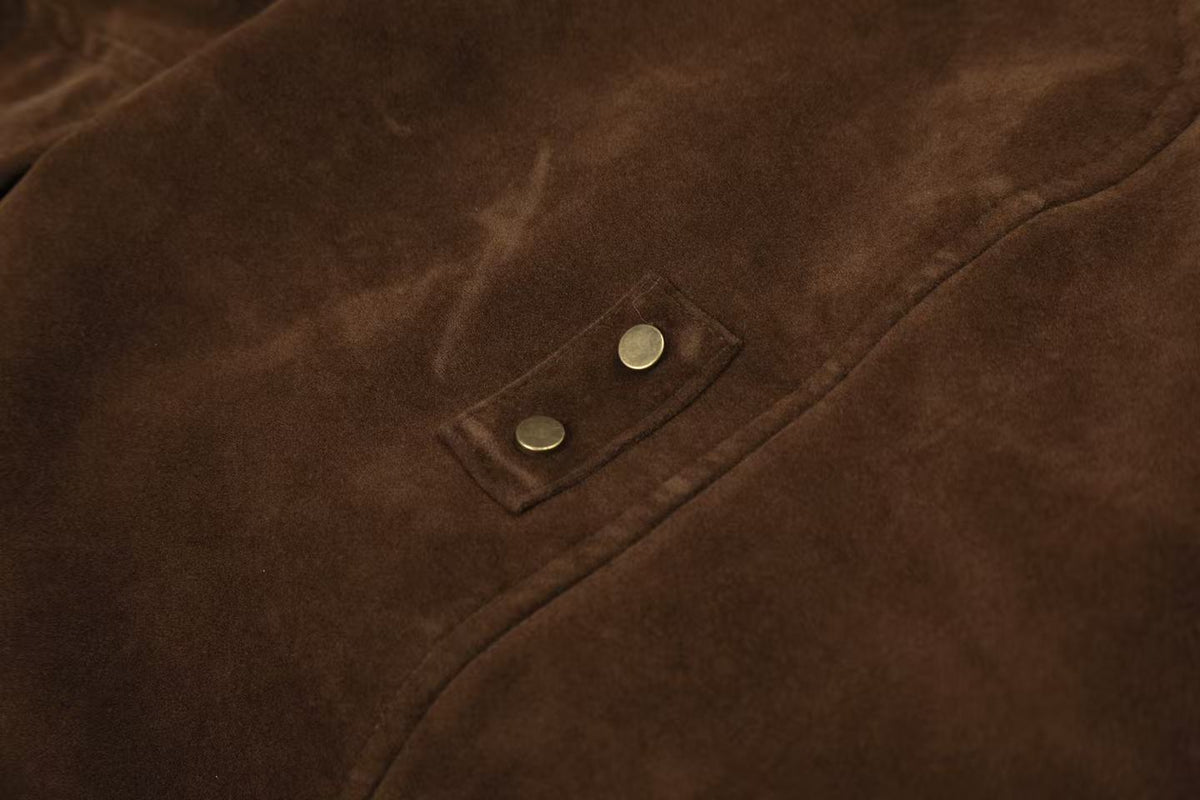 Vintage Faux-Fur Collar Hooded Jacket - OMYGOODS