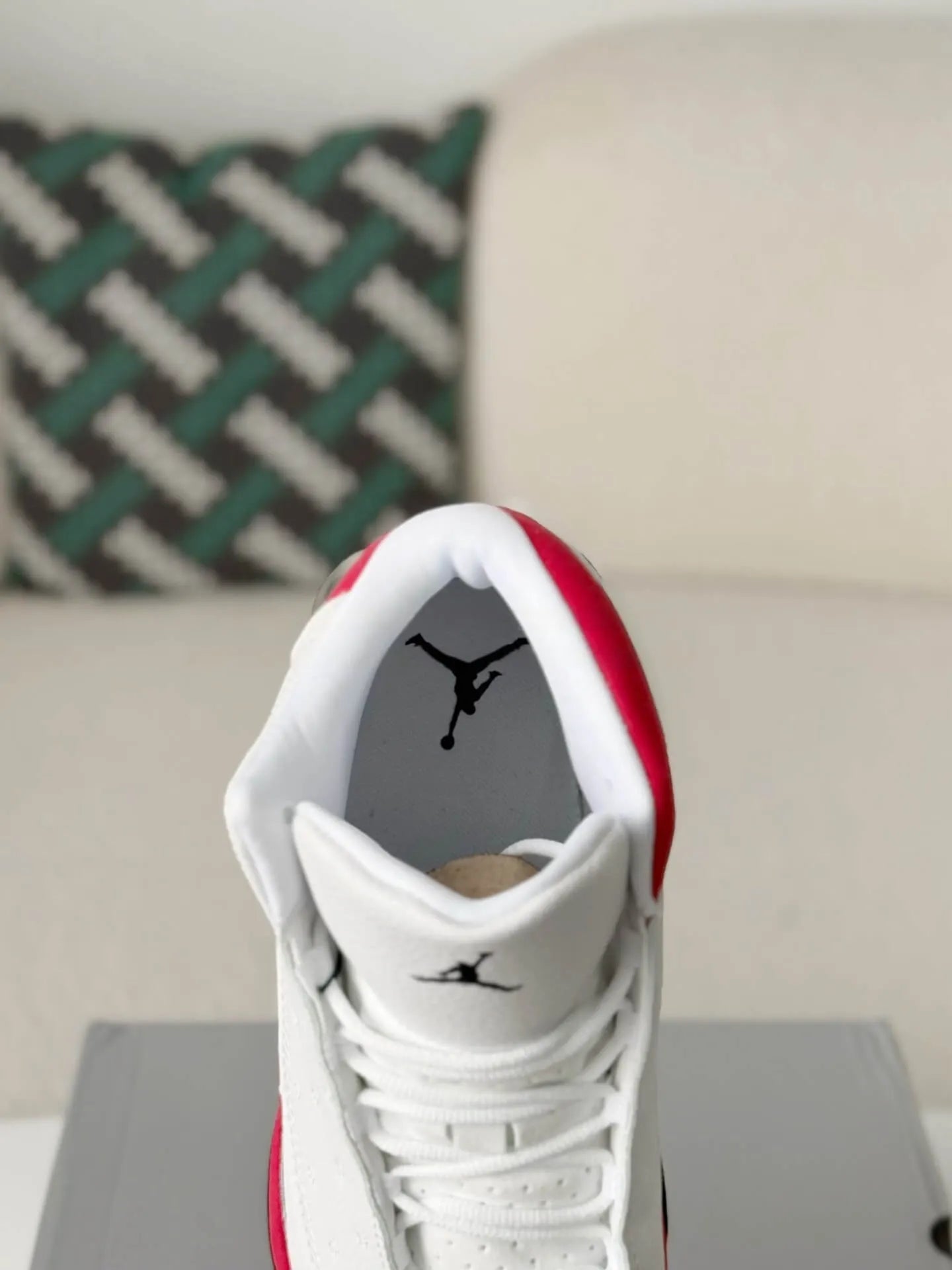 Air Jordan 13 Retro “Chicago” Sneakers – White, Red & Black - OMYGOODS