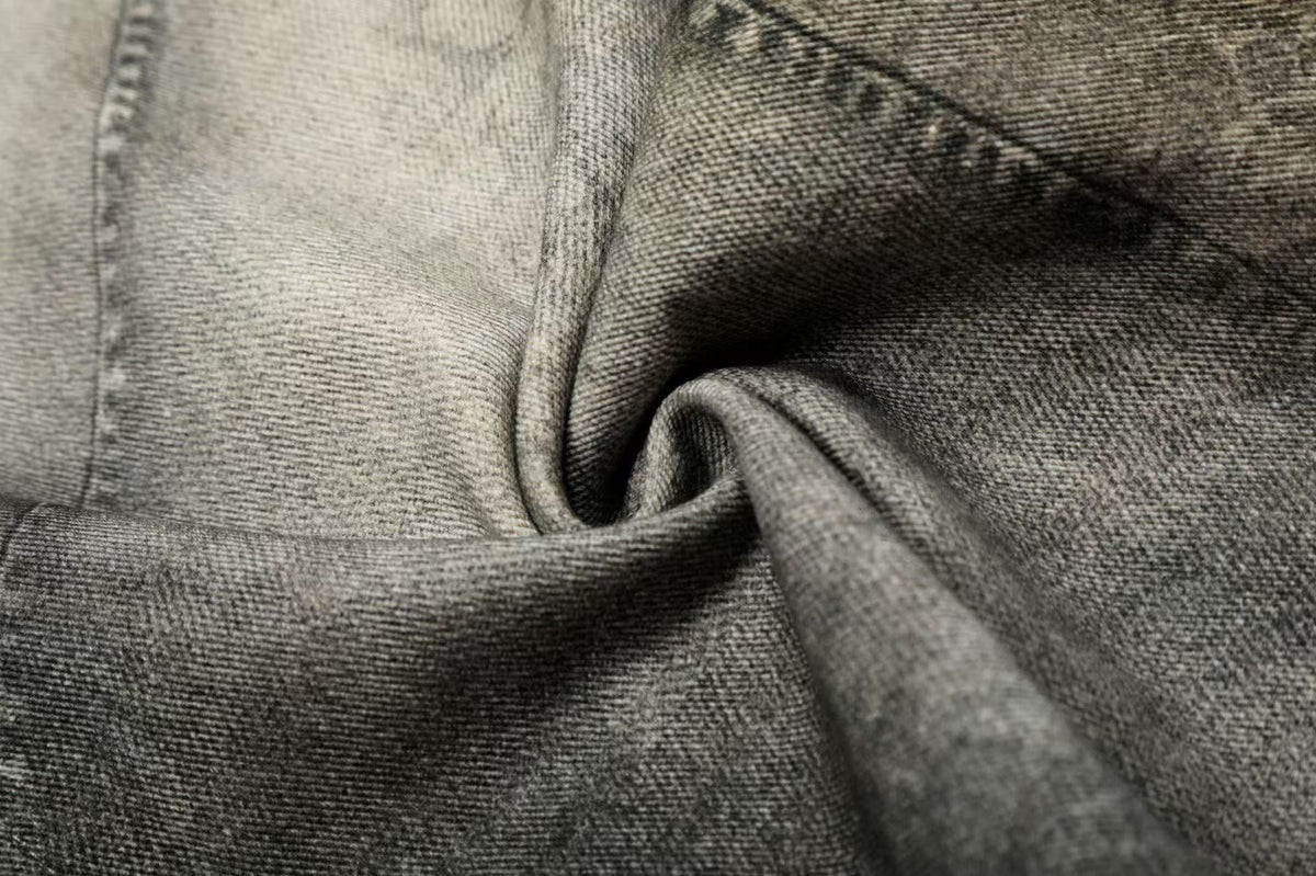 Vintage Washed Curved Seam Baggy Jeans - OMYGOODS