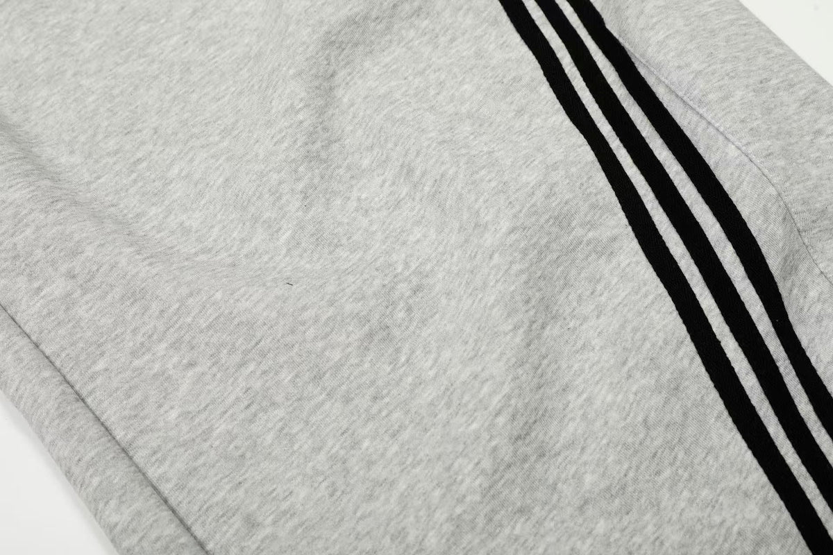 Retro Side Stripe Baggy Wide-Leg Sweatpants - OMYGOODS