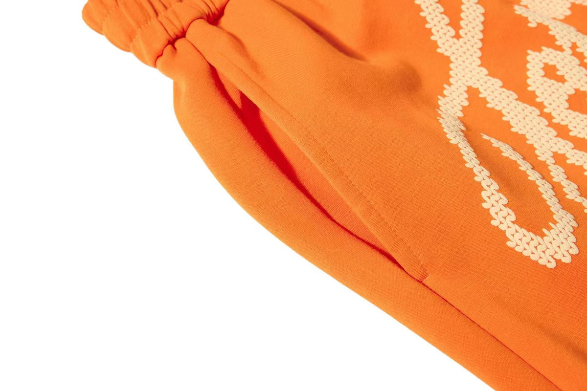 Gradient Star Script Print Wide-Leg Sweatpants - OMYGOODS