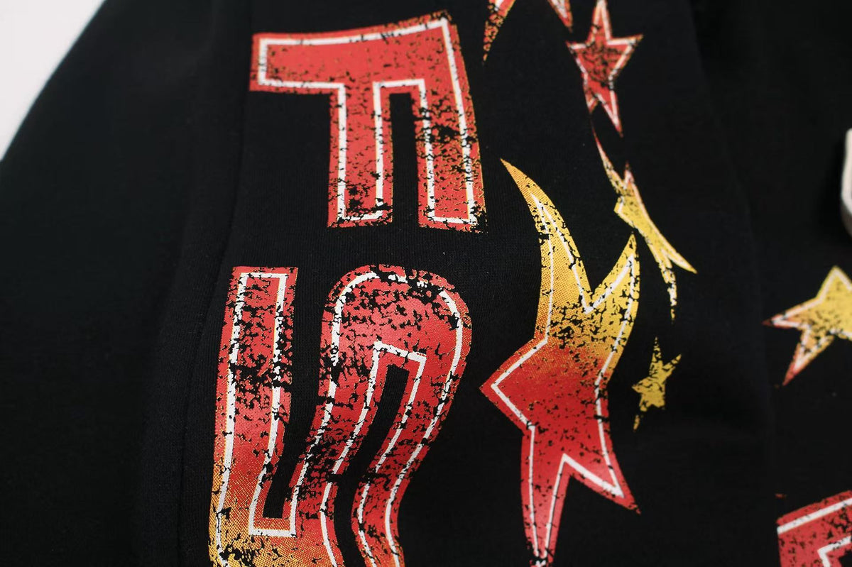 Vintage Sports Graphic Baggy Wide-Leg Sweatpants - OMYGOODS