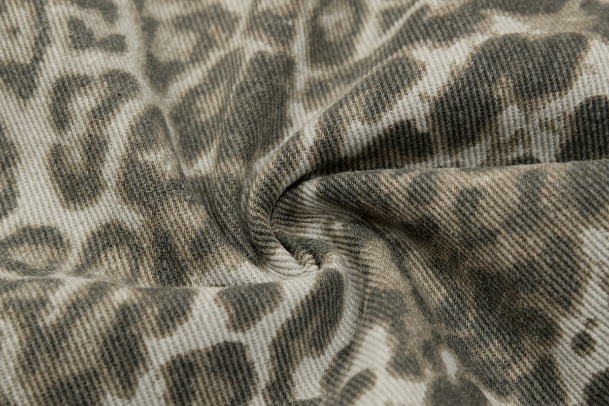 Leopard Baggy Jeans for Effortless Style and Comfort - OMYGOODS