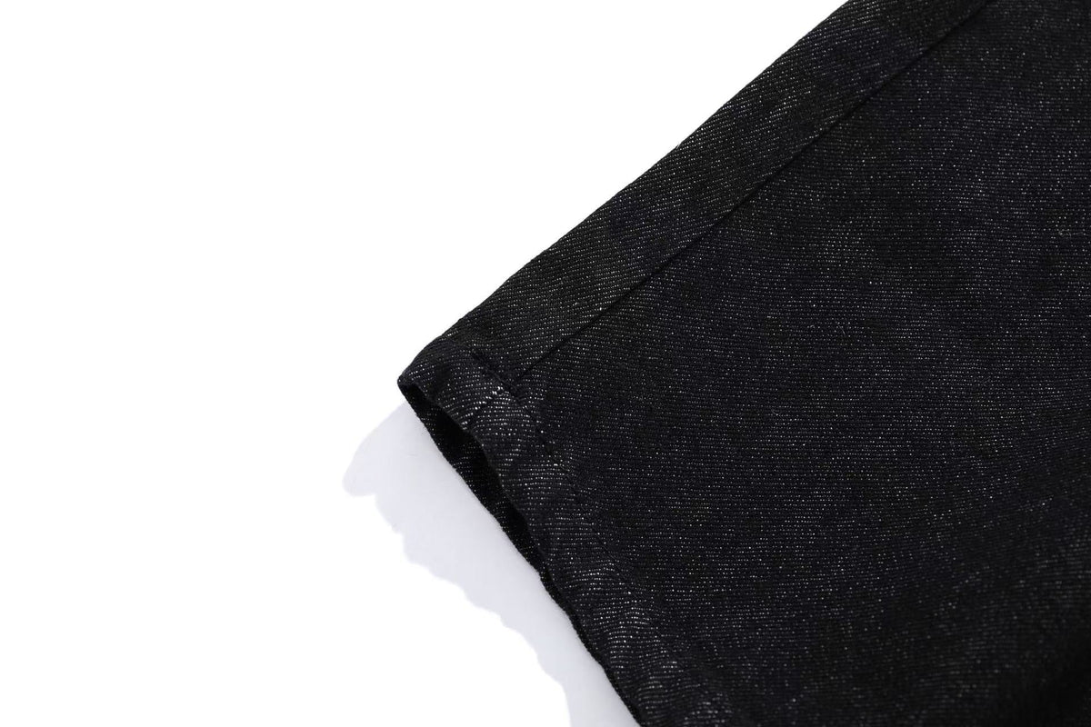 Distressed Wide-Leg Jeans - OMYGOODS