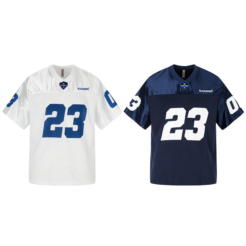Oversized Number 23 Mesh Football Jersey
