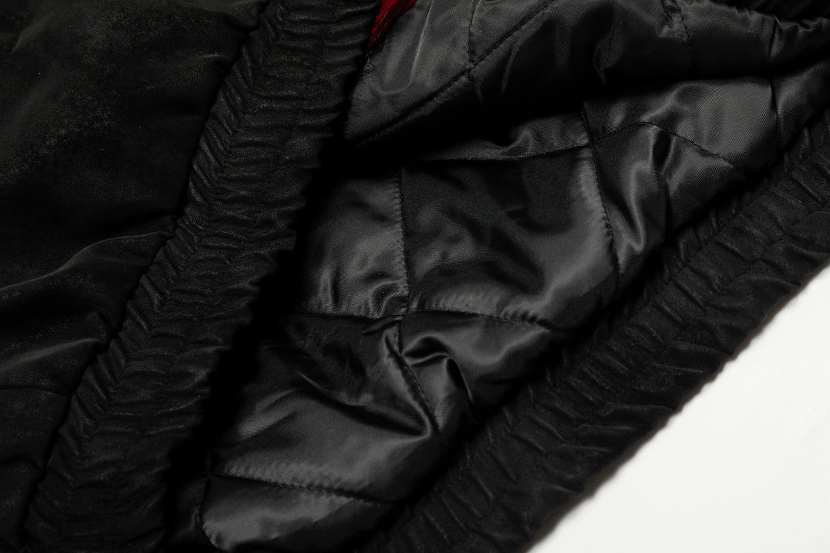 Dark Contrast | Hooded Winter Jacket - OMYGOODS