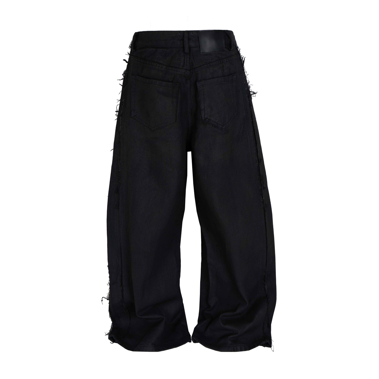 WIDEBOY WAXED FRAY DENIM