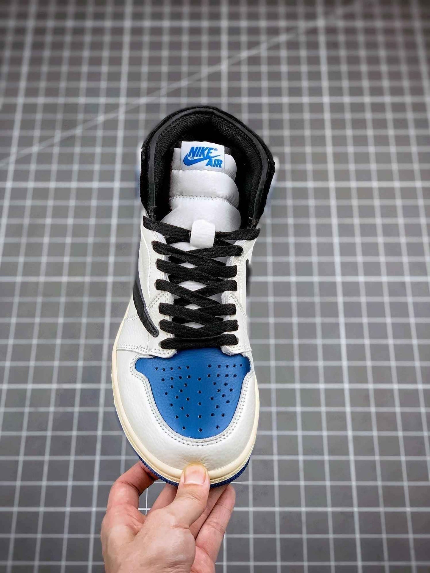 Custom Air Jordan 1 High OG SP Fragment x Travis Scott DH3227-105 - Exclusive Air Jordan 1 High OG Fragment SneakerNational