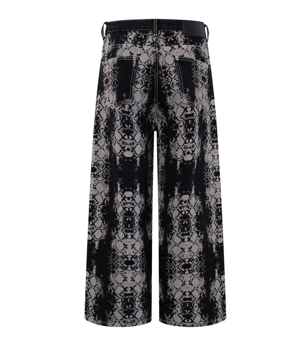 SNAKESKIN DENIM