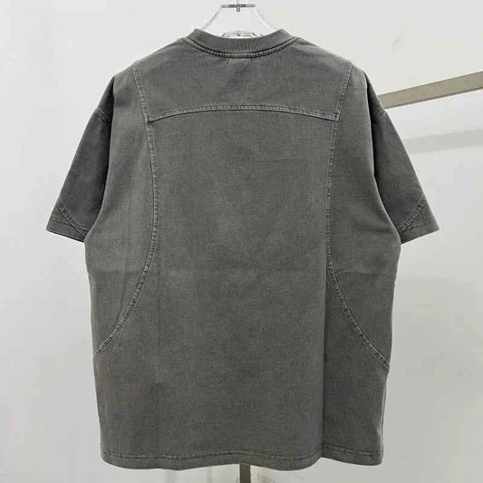 Patchwork Embroidery Unisex Oversized T-shirt