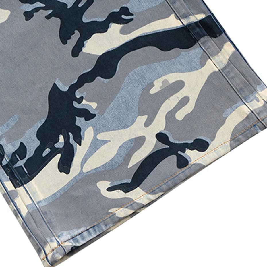 Urban Blue Cam Wide Jeans