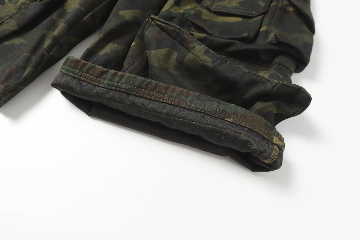 Multi-Pocket | Camouflage Cargo Shorts - OMYGOODS
