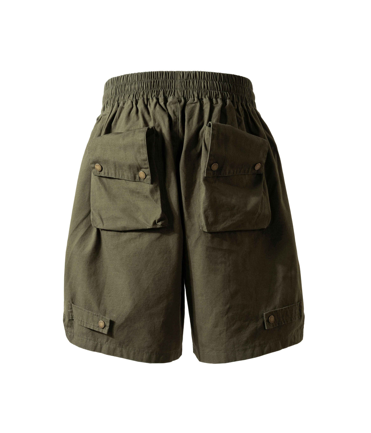 OLIVE MULTI CARGO SHORTS