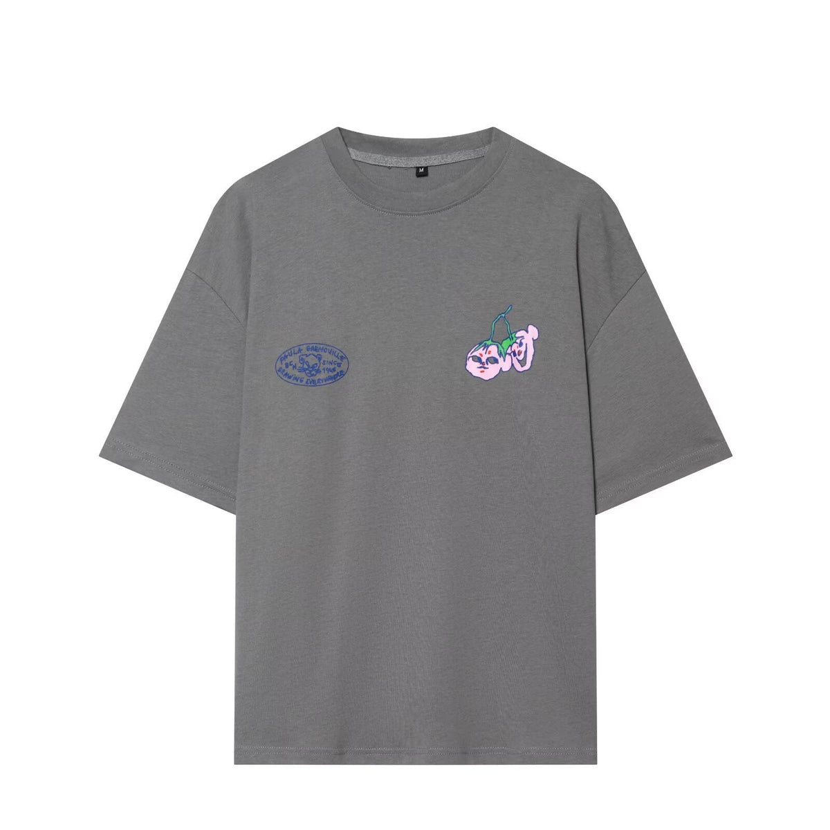 Printed Water Washed T-shirt - OMYGOODS