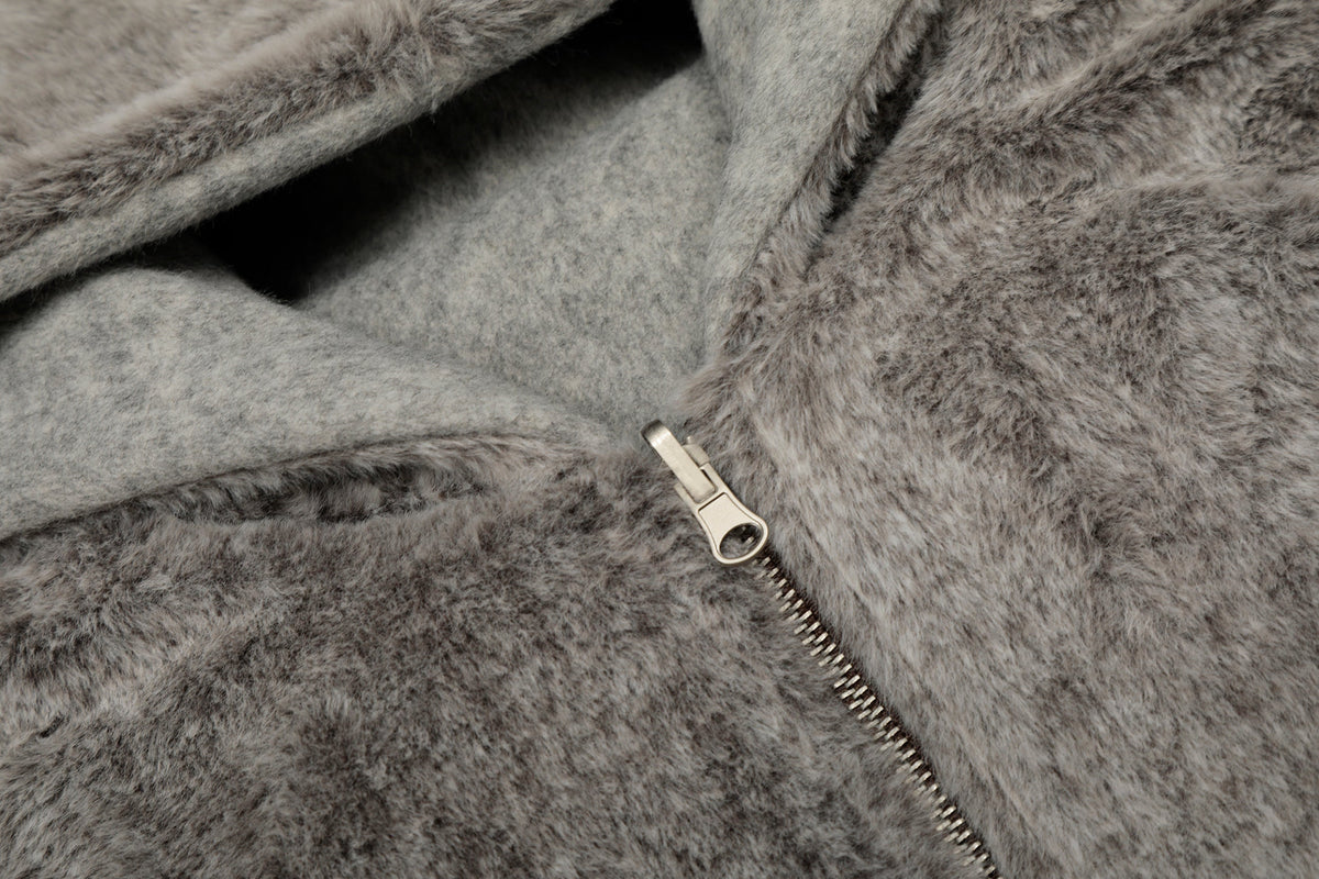 Reversible Plush | Hooded Winter Jacket - OMYGOODS