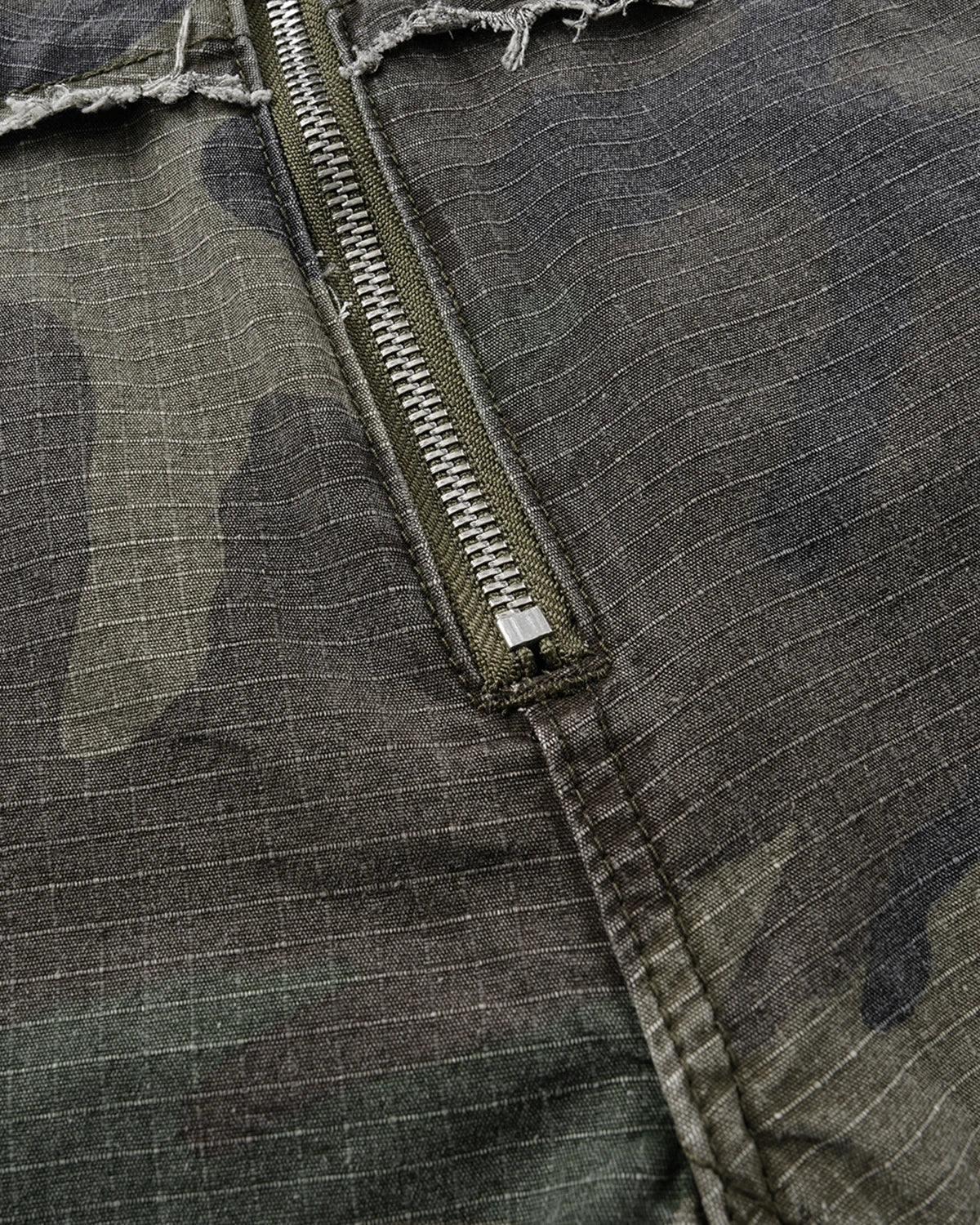 Omygoods Camo Utility Longline Shorts