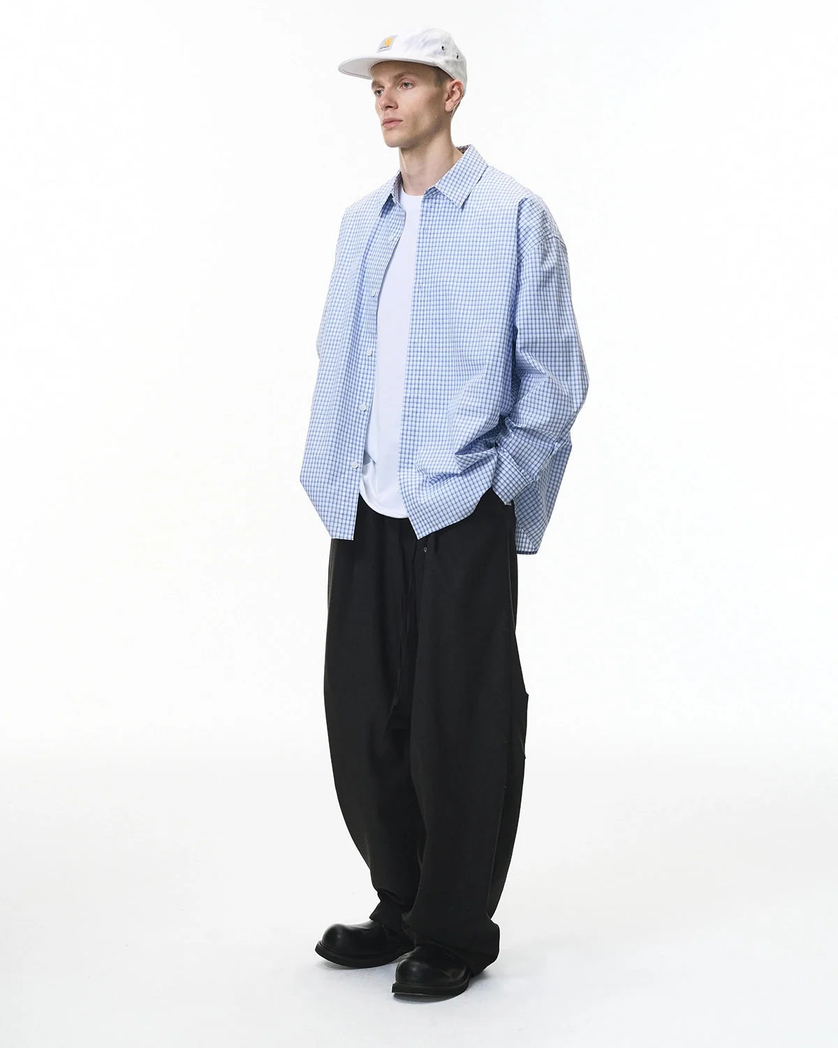Omygoods Cotton Linen Wide-Leg Pants