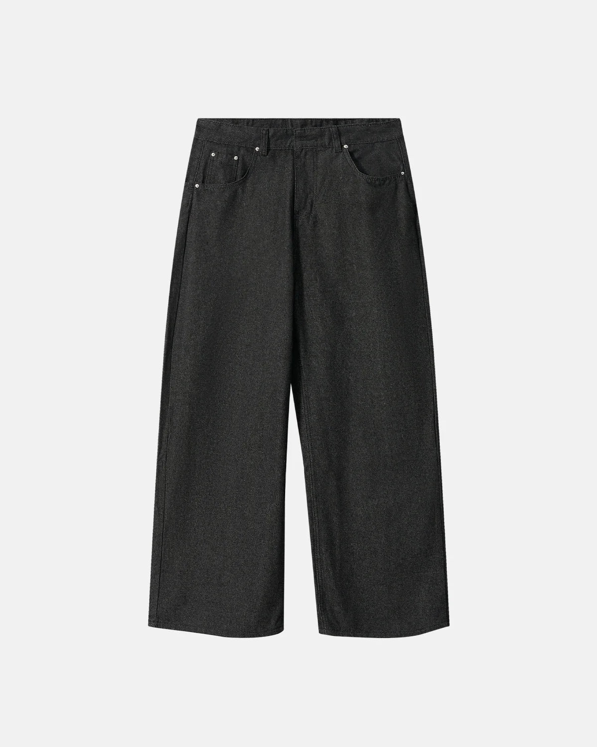 Omygoods Dragon Embroidered Baggy Jeans