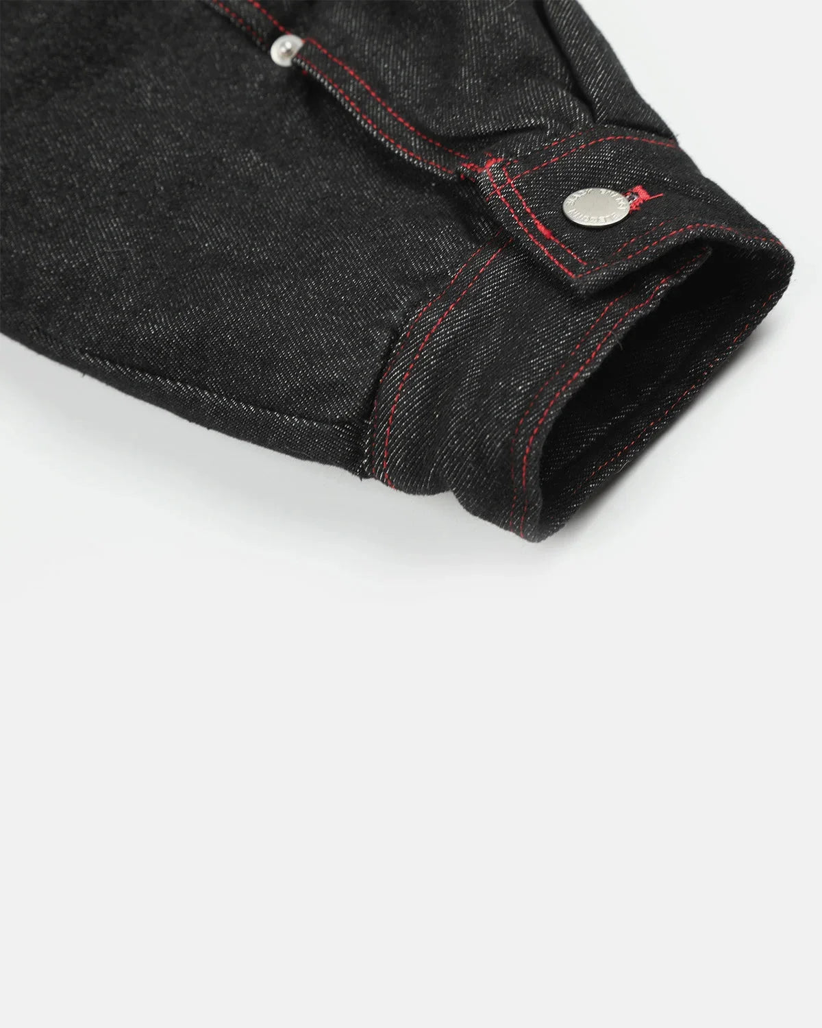 Omygoods Faux Fur Denim Jacket