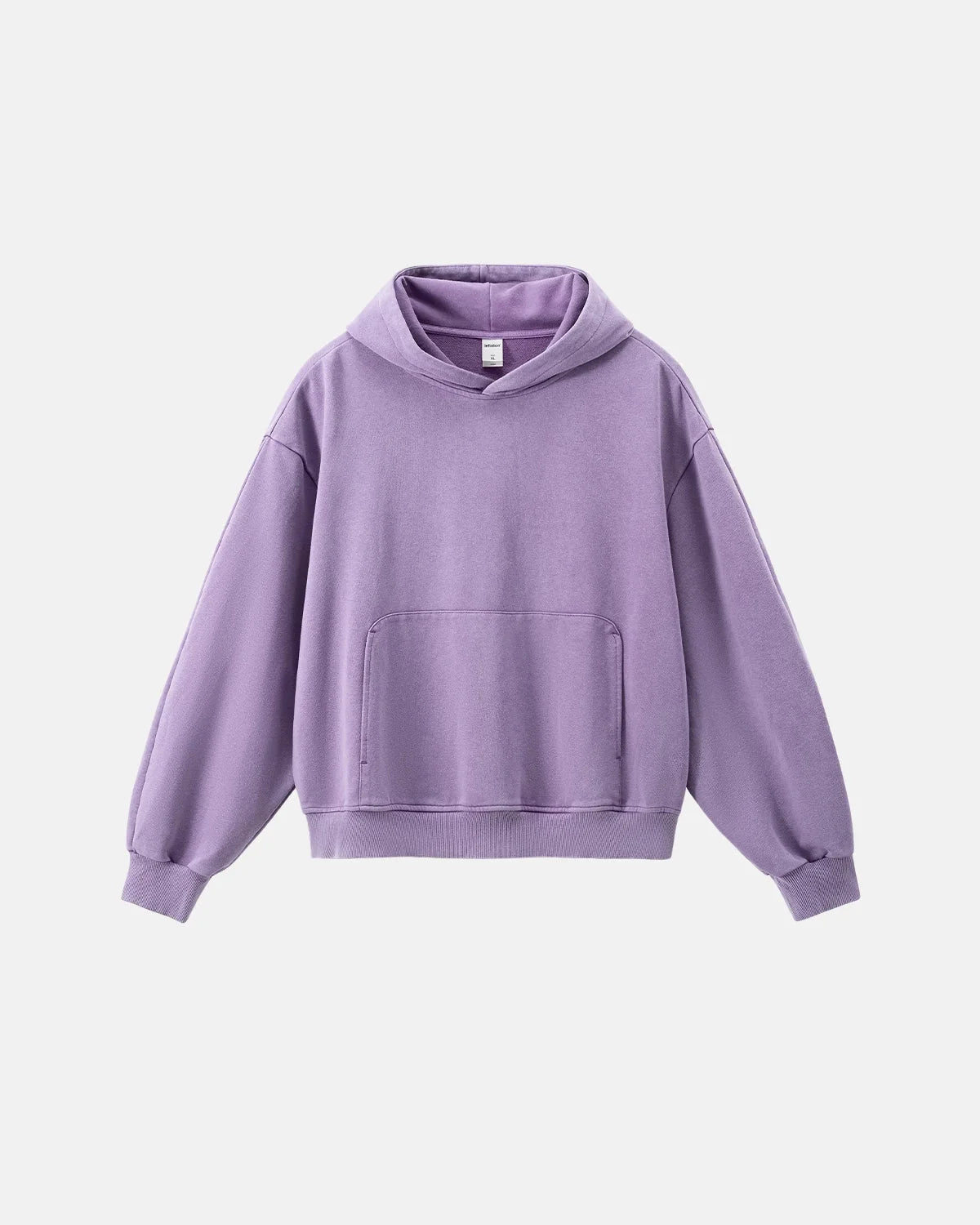 Omygoods Garment Washed French Terry Hoodie