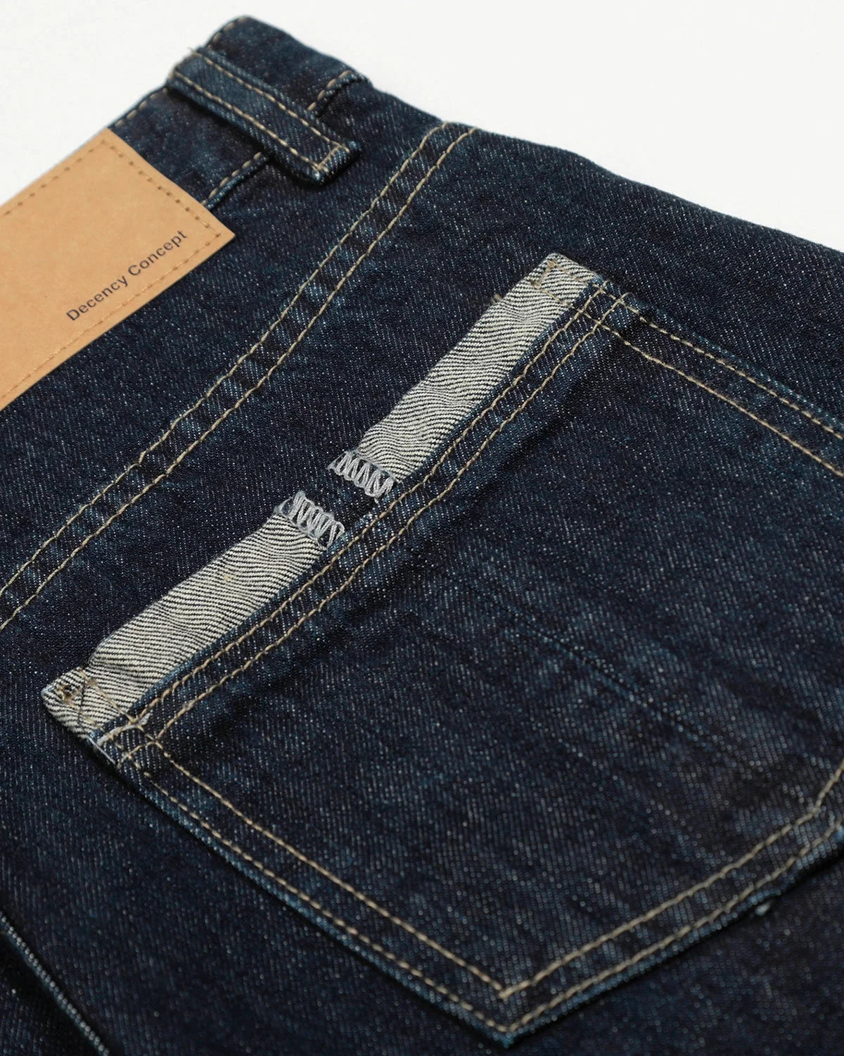 Omygoods Raw Deconstructed Baggy Jeans