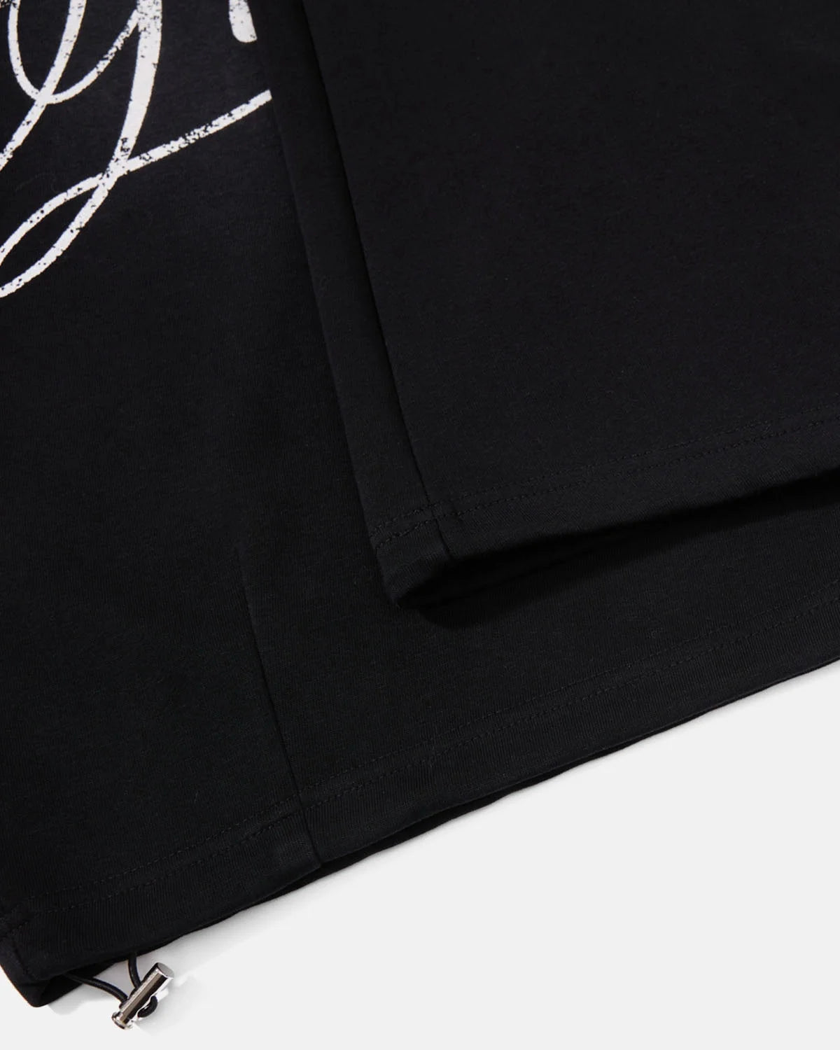 Omygoods Retro Graphic Barrel Sweatpants
