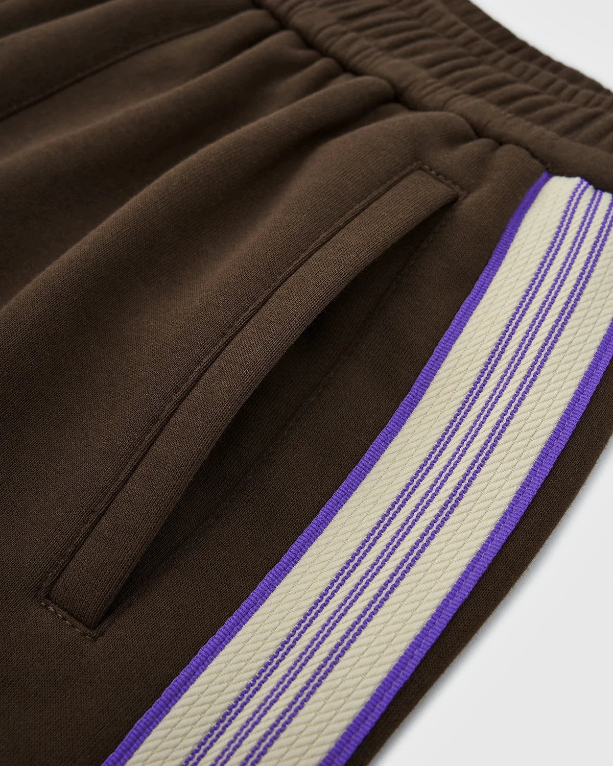 Omygoods Side Stripe Wide Leg Track Pants