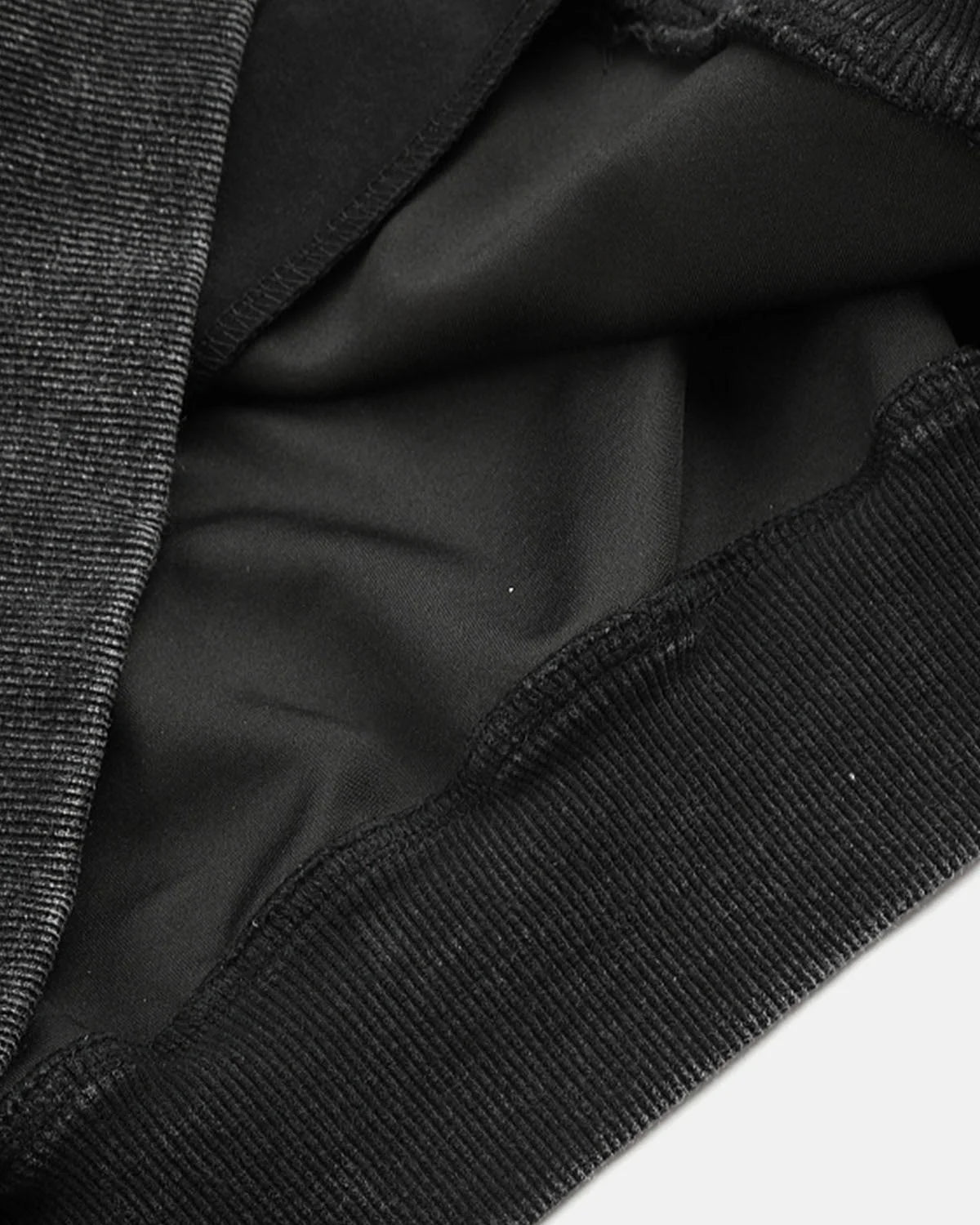 Omygoods Studded Star Graphic Boxy Zip Up Hoodie