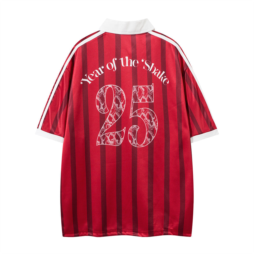 Retro Striped | Oversized Jersey