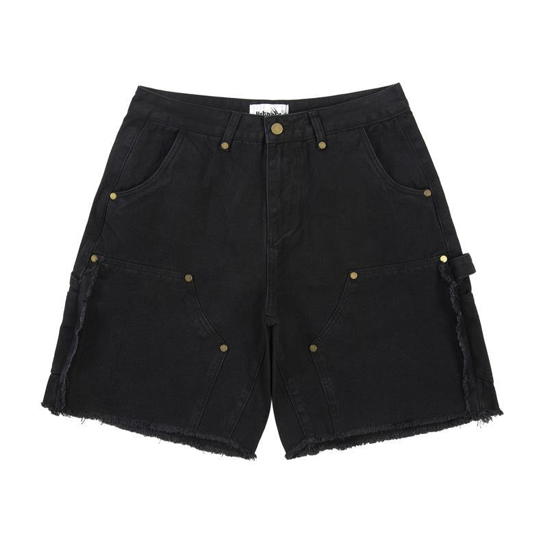 Utility Pocket | Denim Shorts