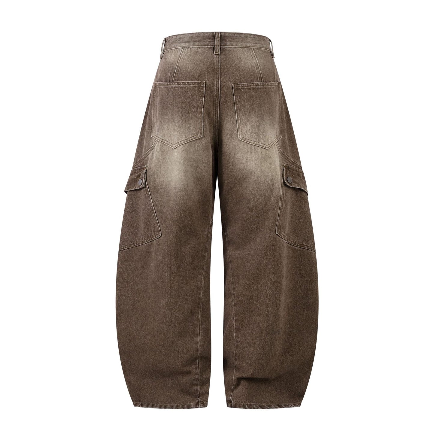 Vintage Washed Workwear | Barrel Jeans