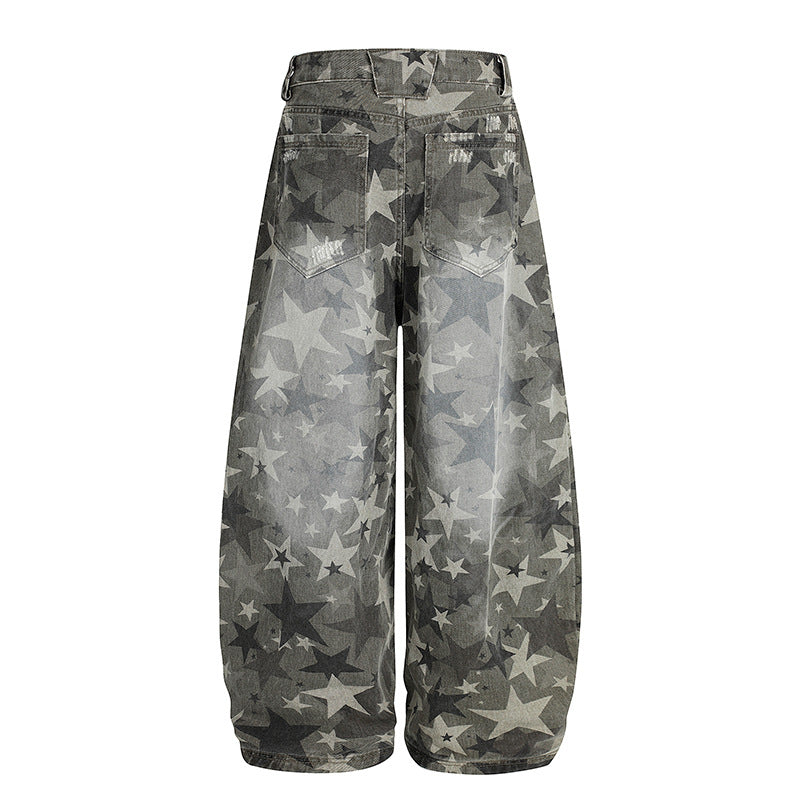 Camouflage | Machete RO Star Wide-Leg Jeans