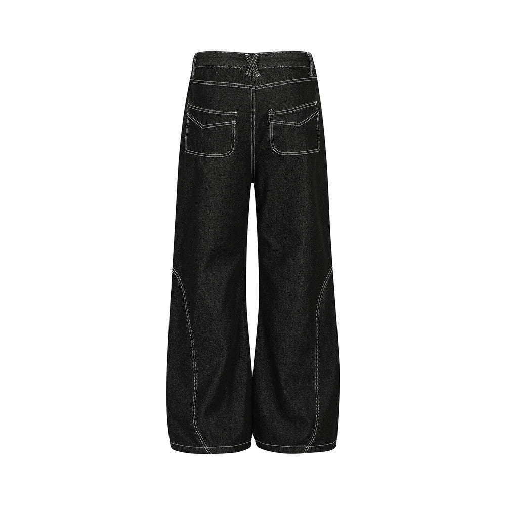High Street Embroidery | Hip-Hop Jeans