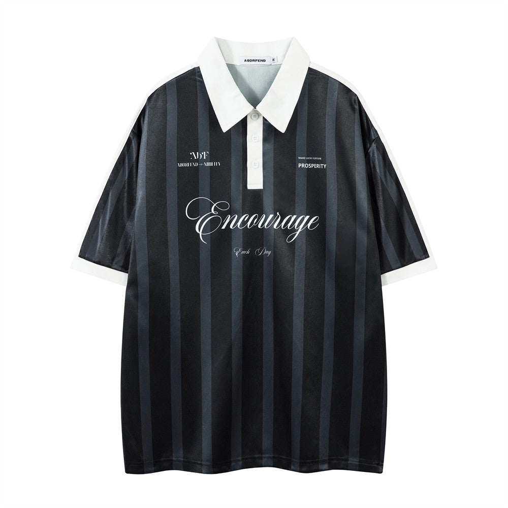 Retro Striped | Oversized Jersey