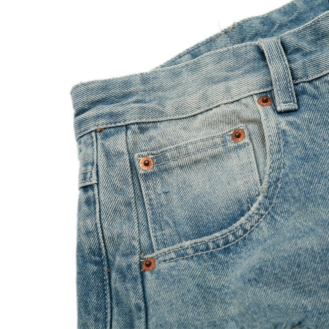 Ravage Ripped Denim Shorts