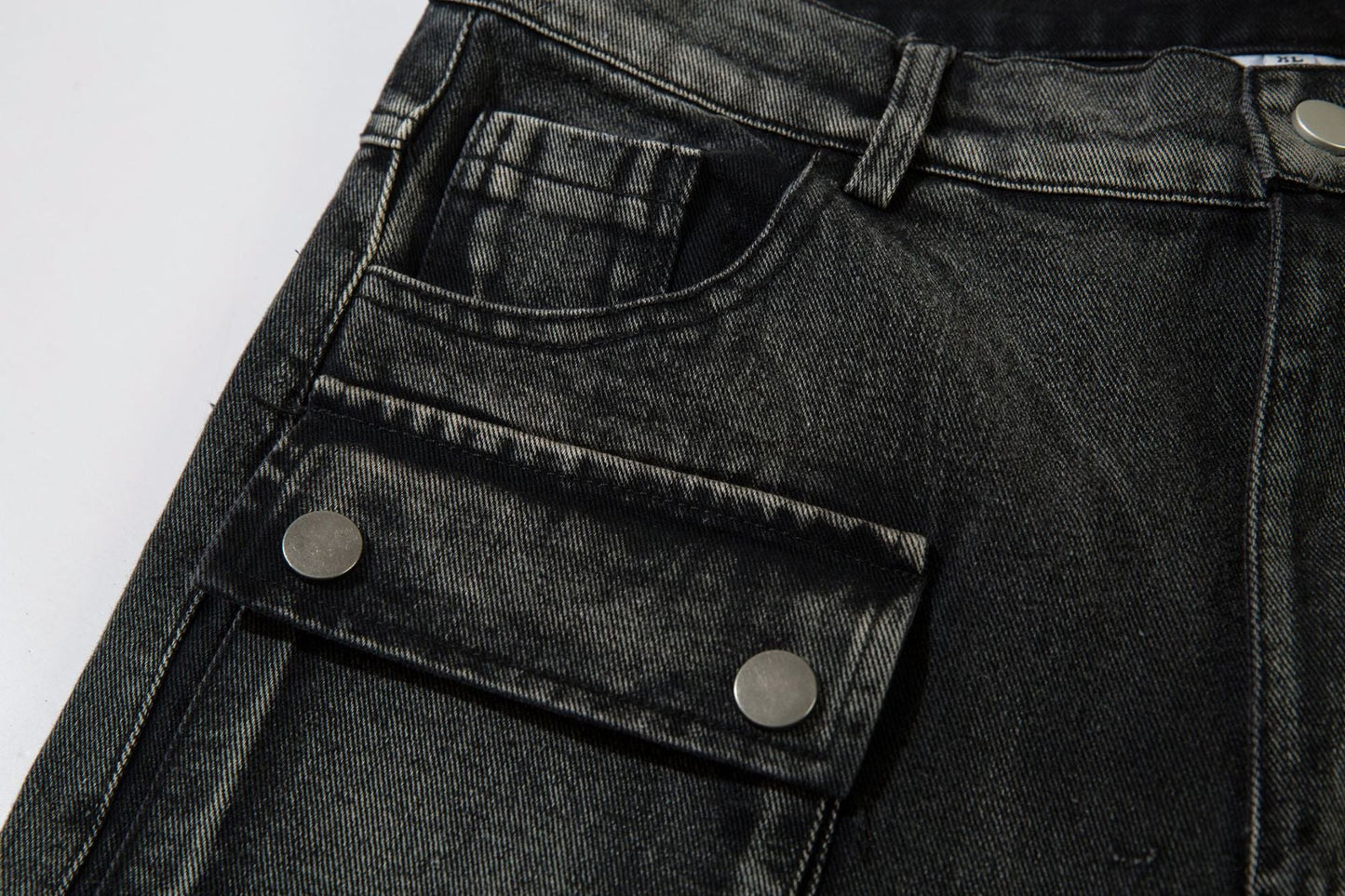 Barbed Wire Print | Baggy Jeans