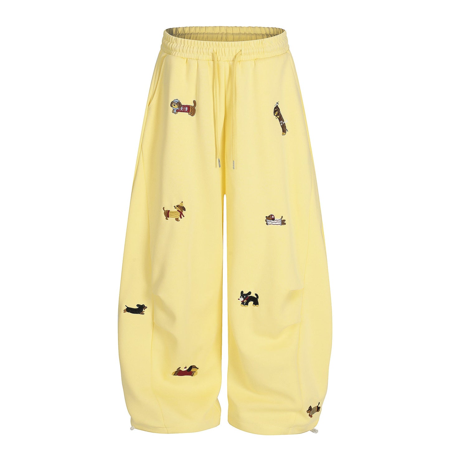 Doggy Embroidery | Dachshund Jogger Sweatpants