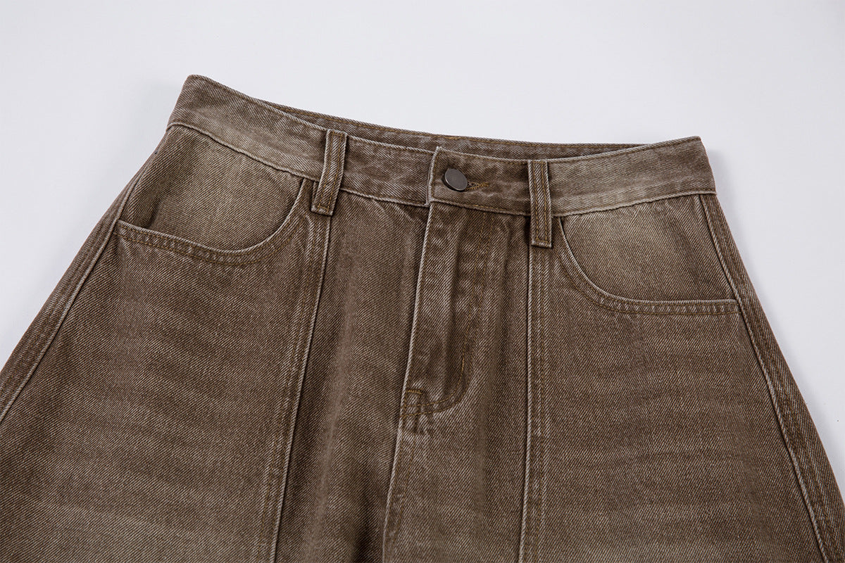 Vintage Washed Workwear | Barrel Jeans