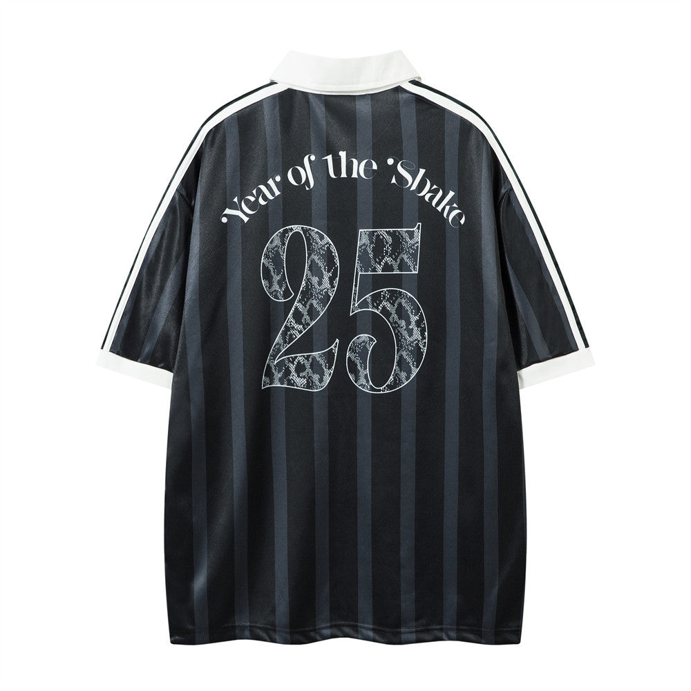Retro Striped | Oversized Jersey