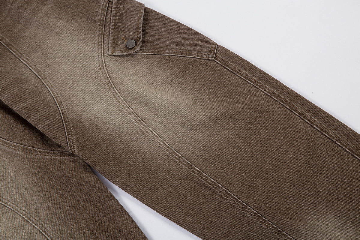 Vintage Washed Workwear | Barrel Jeans