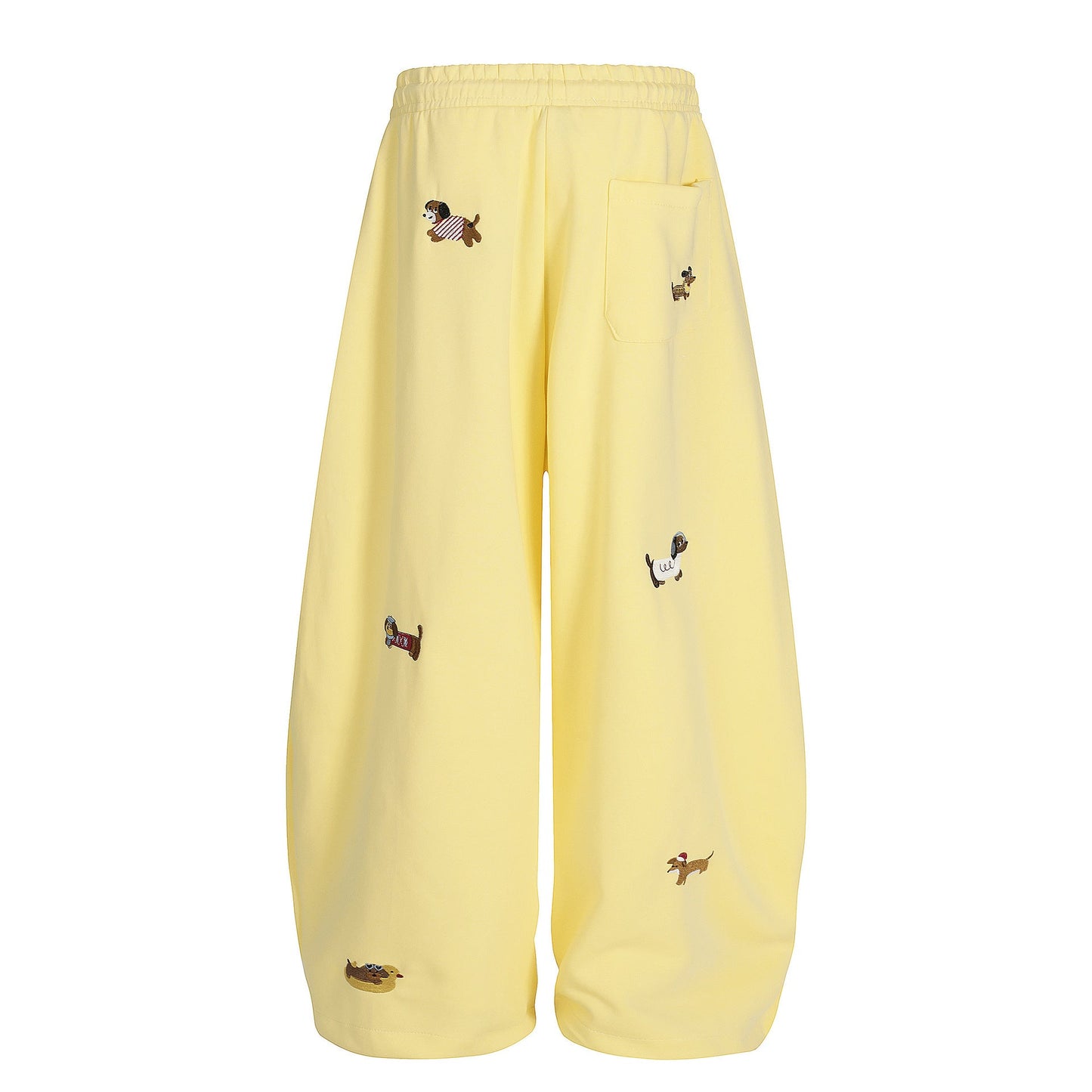 Doggy Embroidery | Dachshund Jogger Sweatpants