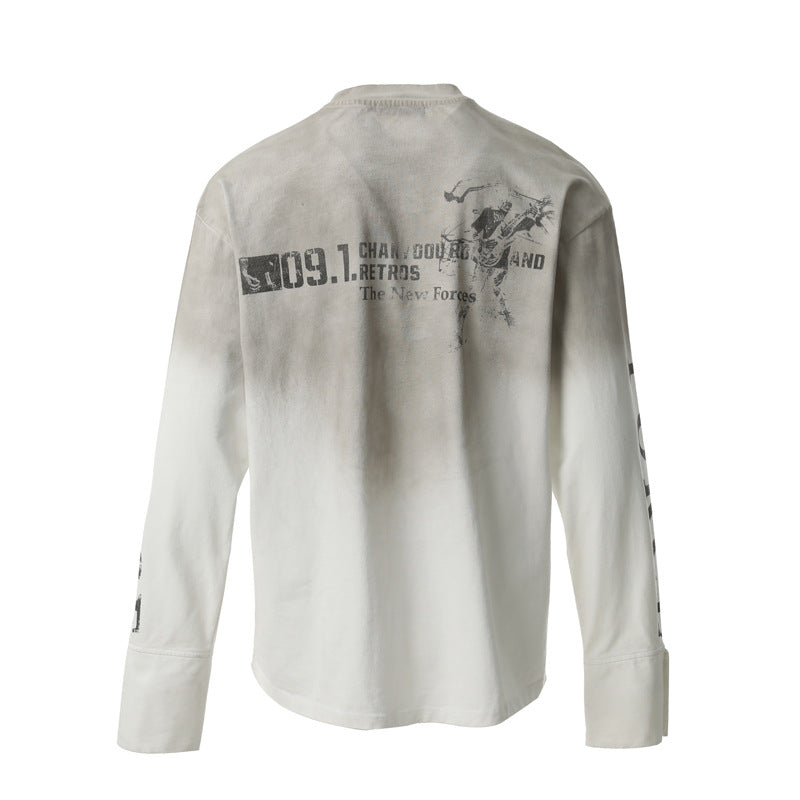 09 | Distressed Long Sleeve T-Shirt - OMYGOODS