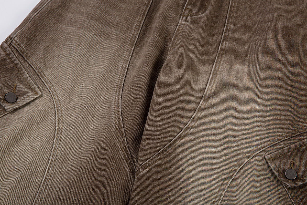 Vintage Washed Workwear | Barrel Jeans