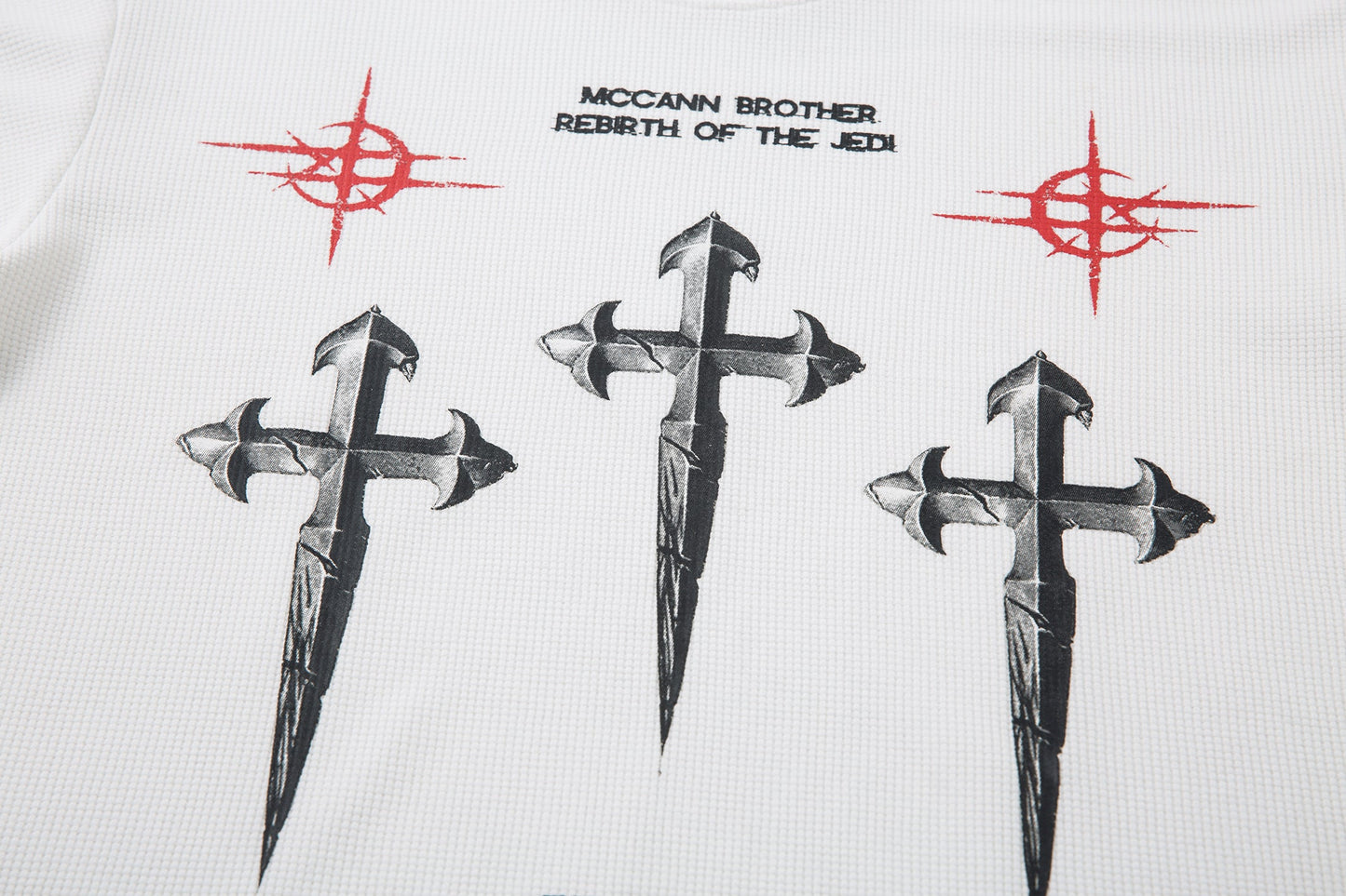Gothic Cross Print | Graphic Sweatshirt