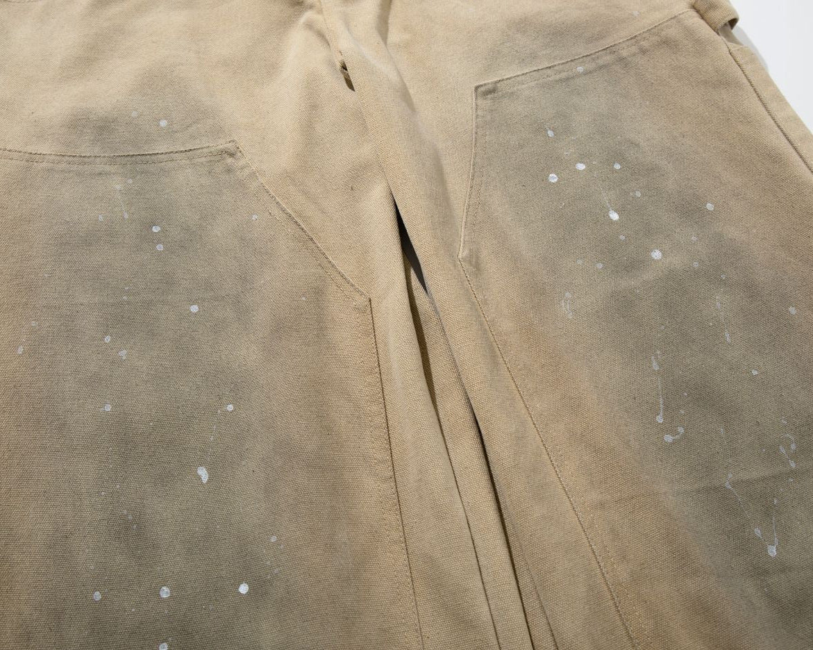 The Double Waist Carpenter Baggy Jeans